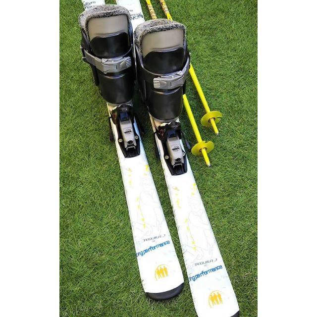 スキー板140cm+ブーツ22.5cm+ストック90cm