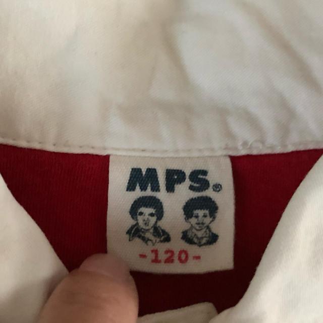 MPS(エムピーエス)のMPS キッズラガーシャツ　120㎝ キッズ/ベビー/マタニティのキッズ服男の子用(90cm~)(Tシャツ/カットソー)の商品写真