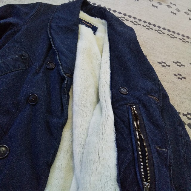 BLUE BLUE(ブルーブルー)のtaraco様専用【blue  blue】デニムコート メンズのジャケット/アウター(Gジャン/デニムジャケット)の商品写真