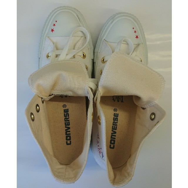 CONVERSE(コンバース)の[ 美品 ] オールスター ハイトアップ ホワイト レディースの靴/シューズ(スニーカー)の商品写真