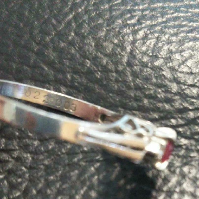 ルビー
ダイヤモンド
プラチナ Pt 900 リング レディースのアクセサリー(リング(指輪))の商品写真