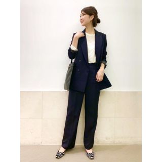 Plage - Plage R'IAM Gabadine ダブルジャケット+パンツ セットアップ