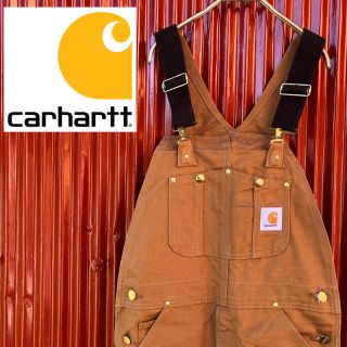 カーハート(carhartt)の☆鉄板☆カーハート☆メキシコ製☆ダック地☆ワンポイントロゴ☆サロペット(サロペット/オーバーオール)