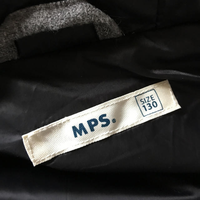 MPS(エムピーエス)のMPS ダウンベスト グレー キッズ/ベビー/マタニティのキッズ服女の子用(90cm~)(ジャケット/上着)の商品写真