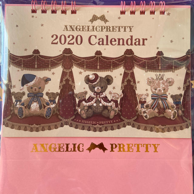 Angelic Pretty(アンジェリックプリティー)のAngelic Pretty 2020カレンダー インテリア/住まい/日用品の文房具(カレンダー/スケジュール)の商品写真