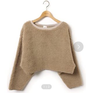 ビューティアンドユースユナイテッドアローズ(BEAUTY&YOUTH UNITED ARROWS)の美品☆roku beauty&youth united arrowsボアトップス(ニット/セーター)