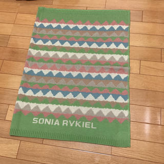 ソニアリキエル(SONIA RYKIEL)のsonia rykiel ブランケット　日本製(毛布)