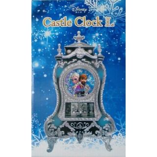 ディズニー(Disney)のお値下げ♪アナと雪の女王 置時計 ディズニー 新品  Castle Clock(置時計)