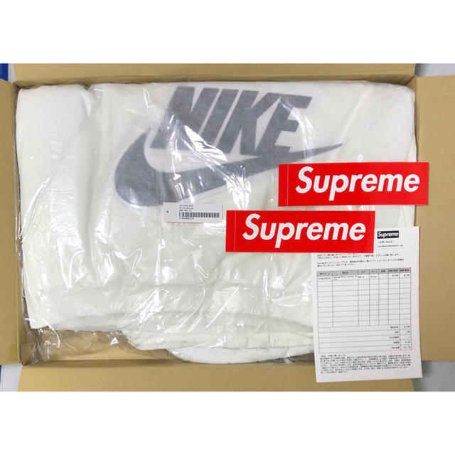 Supreme - XL Supreme Nike Leather Anorak White の通販 by ...