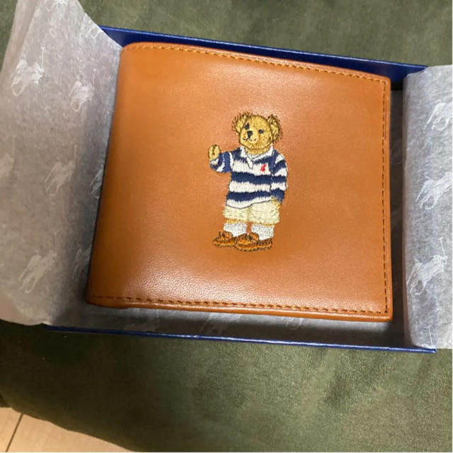 ラルフローレン 財布 POLO RALPH ポロ 折り ミニ財布 レザー (Ralph