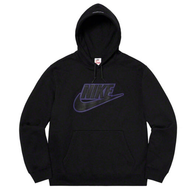 Supreme Nike Leather Hooded Sweatshir XL