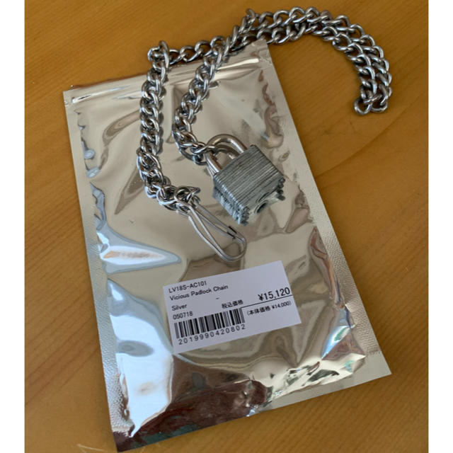 AMBUSH(アンブッシュ)のluke vicious padlock chain 南京錠　ネックレス メンズのアクセサリー(ネックレス)の商品写真