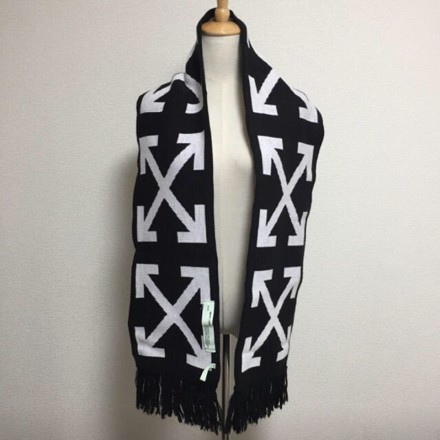 OFF-WHITE. scarf マフラー  オフホワイト スカーフマフラー メンズのファッション小物(マフラー)の商品写真