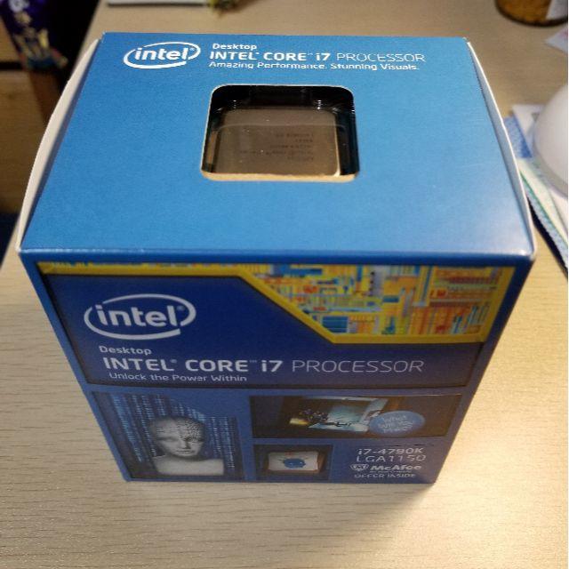 ☆完動・付属品完備☆インテル Core i7 4790K BOX LGA1150 - PCパーツ