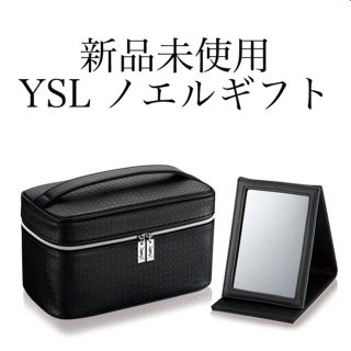 イヴサンローランボーテ(Yves Saint Laurent Beaute)のYSL サンローラン ノベルティ ノエルギフト バニティ ミラー(ポーチ)