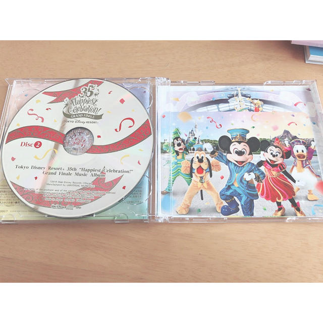 Disney(ディズニー)の陽 様専用。Disney 35周年 ハピエストセレブレーション CD エンタメ/ホビーのCD(キッズ/ファミリー)の商品写真