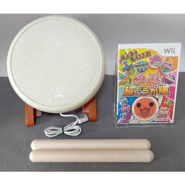 【専用】 Wii 太鼓の達人 超ごうか版 タタコン　セット 動作確認済み