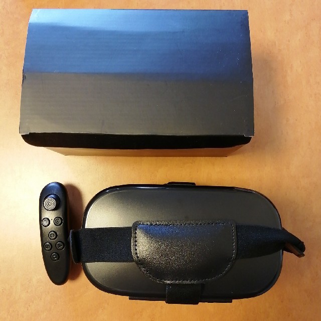
EchoAMZ 3D VRゴーグル Bluetoothコントローラ付属  スマホ/家電/カメラのスマホアクセサリー(その他)の商品写真