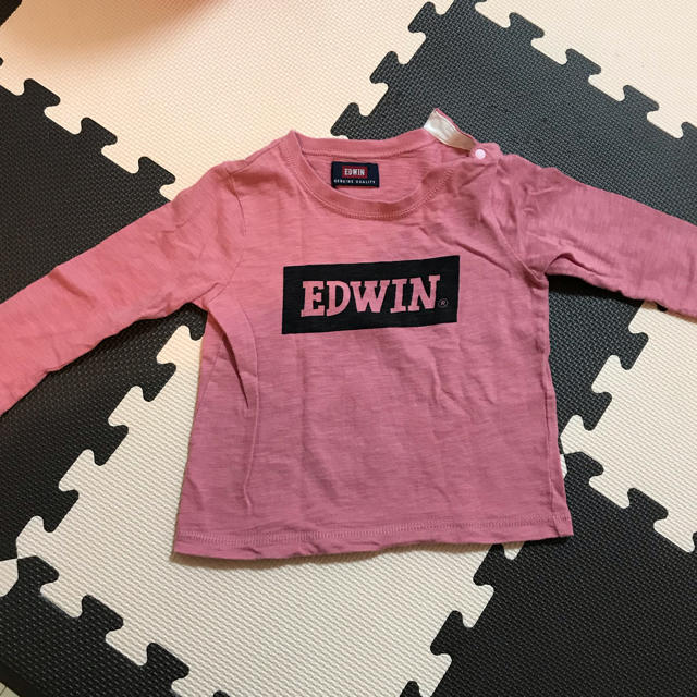 EDWIN(エドウィン)のEDWIN ロンT キッズ/ベビー/マタニティのキッズ服男の子用(90cm~)(Tシャツ/カットソー)の商品写真