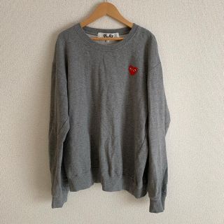 コムデギャルソン(COMME des GARCONS)のPLAY Comme des Garcons  ハート　スウェット(Tシャツ/カットソー(七分/長袖))