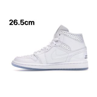 ナイキ(NIKE)のAIR JORDAN WMNS 1 MID UNITE TOTALE 26.5(スニーカー)