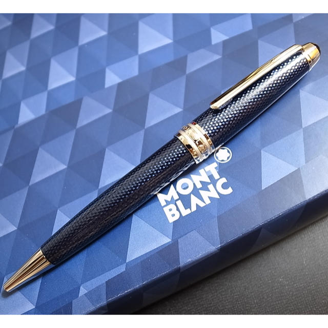 MONTBLANC(モンブラン)のモンブランファン様専用　モンブラン  ソリテール  ブルーアワー  ボール インテリア/住まい/日用品の文房具(ペン/マーカー)の商品写真