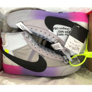 ナイキ(NIKE)のNIKE BLAZER MID OFF WHITE Virgil Abloah (スニーカー)