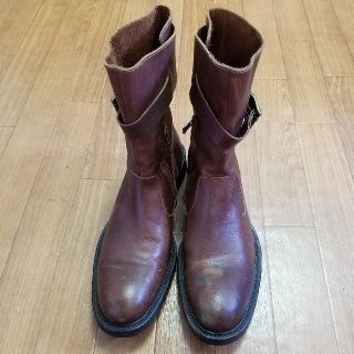 アルフレッドバニスター(alfredoBANNISTER)の【年末特】alfredo BANNISTER / 牛革ロングブーツ size42(ブーツ)