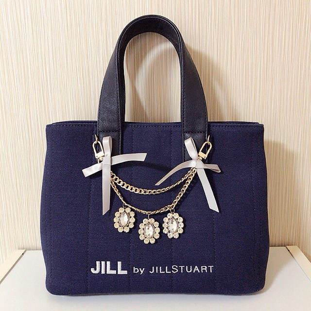 JILL by JILLSTUART バッグ ビジュー リボン