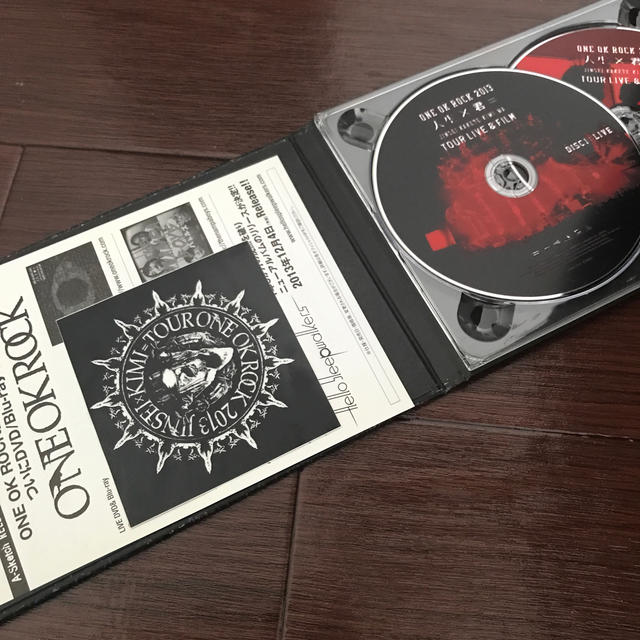 ONE OK ROCK(ワンオクロック)のONEOKROCK2013 DVD エンタメ/ホビーのDVD/ブルーレイ(ミュージック)の商品写真