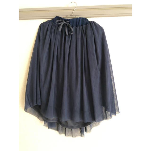 LOWRYS FARM(ローリーズファーム)のチュールスカート レディースのスカート(ひざ丈スカート)の商品写真
