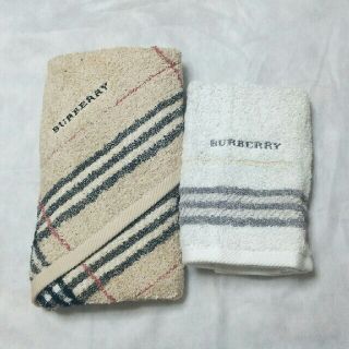 バーバリー(BURBERRY)のバーバリーフェイスタオル&ウォッシュタオル(タオル/バス用品)