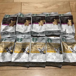 スターバックスコーヒー(Starbucks Coffee)のスターバックス ライトノート×5袋 カフェベロナ×5袋(コーヒー)