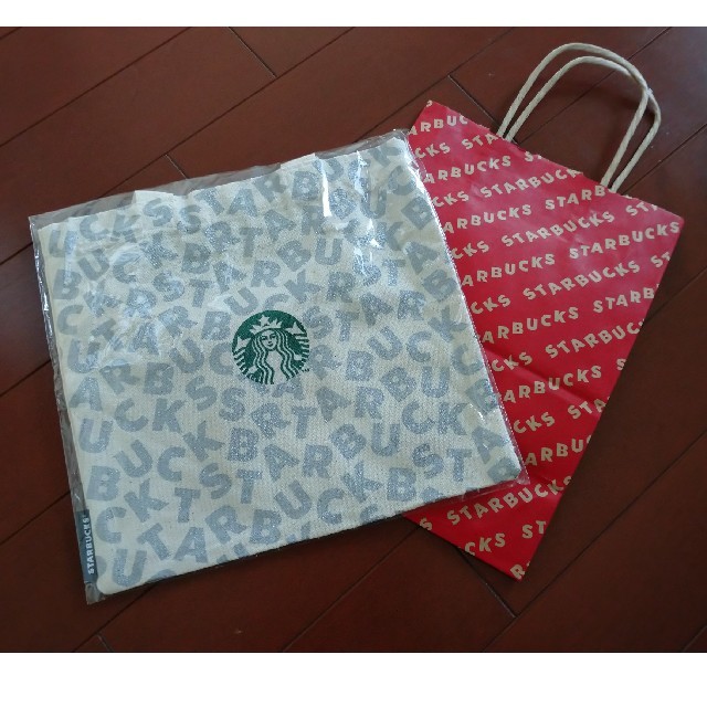 Starbucks Coffee(スターバックスコーヒー)のミニトートバッグ クリスマス ホリデー C レディースのバッグ(トートバッグ)の商品写真