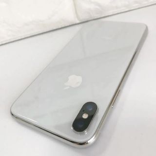 ソフトバンク(Softbank)のiPhoneX Silver 256 GB Softbank リフレッシュ品(スマートフォン本体)