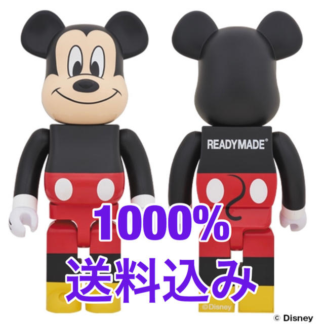 BE@RBRICK READYMADE MICKEY MOUSE 1000％