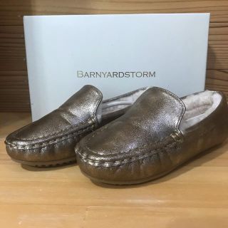 バンヤードストーム(BARNYARDSTORM)の新品・未使用 バンヤードストーム /ファーモカシン(スリッポン/モカシン)