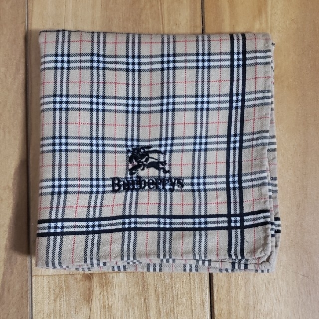 BURBERRY(バーバリー)のBURBERRY　ハンカチ　中古 メンズのファッション小物(ハンカチ/ポケットチーフ)の商品写真