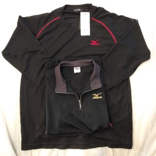 ミズノ(MIZUNO)のmizuno　長袖&半袖セット（新品）(Tシャツ/カットソー(七分/長袖))