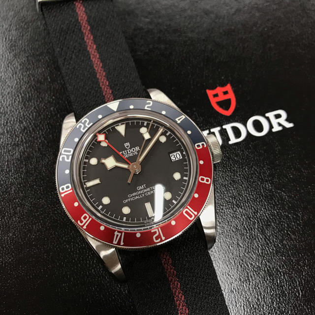 チューダー ブラックベイGMT チュードル　GMT GMTマスター　ロレックス