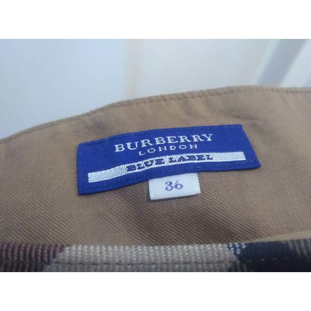 BURBERRY BLUE LABEL(バーバリーブルーレーベル)の【140～150㎝の方にピッタリ】バーバリースカート膝丈着用 キッズ/ベビー/マタニティのキッズ服女の子用(90cm~)(スカート)の商品写真