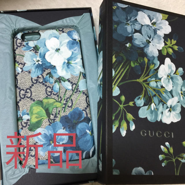 Gucci - ☆グッチ　iPhoneケース　携帯カバー　ブルームス　花柄　バッグ　財布の通販