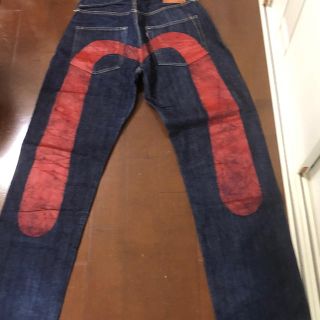 早期予約・新じゃが evisu ハーフ 大黒 レッド 赤 | kinderpartys.at