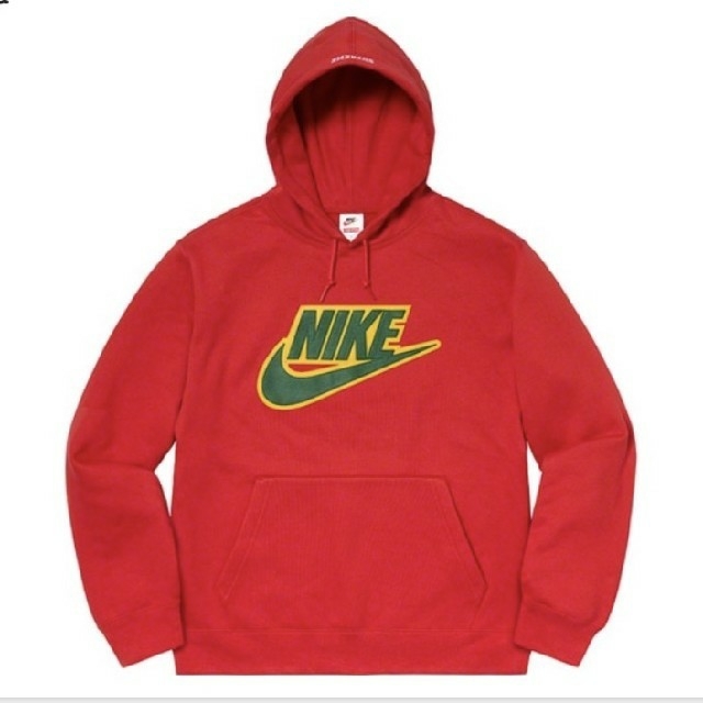 Supreme NIKE  Hooded Sweatshirt Red S