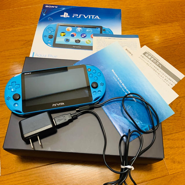 PlayStation Vita ビータ Wi-Fiモデル アクア・ブルー 現品限り一斉