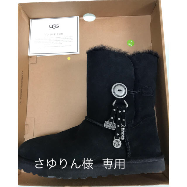 ブーツUGG  アザレア ムートン☆黒