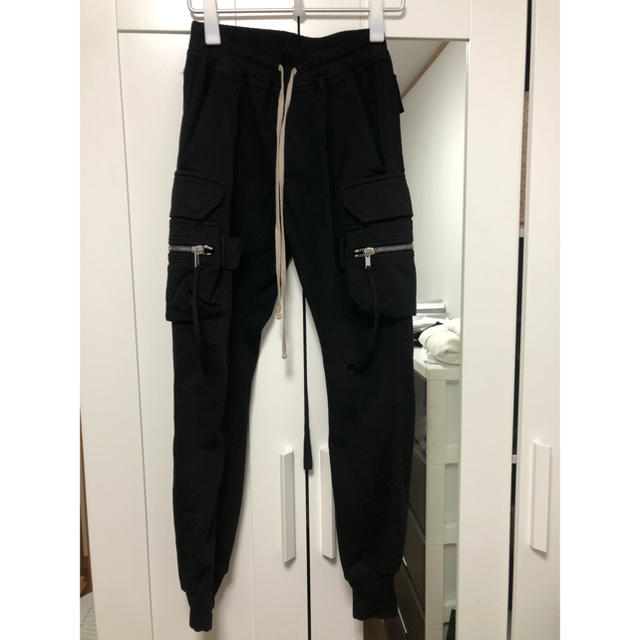 Rick Owens Bauhaus XS BTS着用　カーゴジョグ