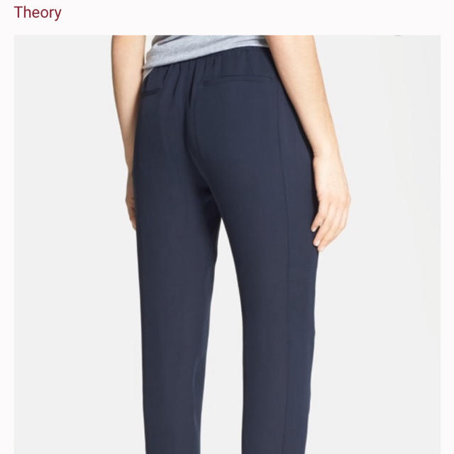 theory(セオリー)のtheory korene ウールパンツ　希少サイズXP XS レディースのパンツ(カジュアルパンツ)の商品写真