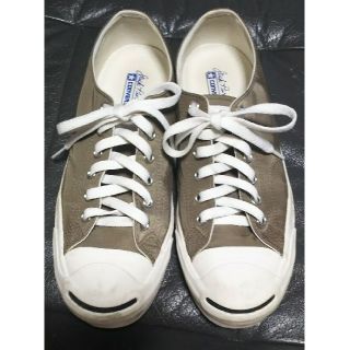 コンバース(CONVERSE)のジャックパーセル 25.5cm  リモンタナイロン グレージュ(スニーカー)