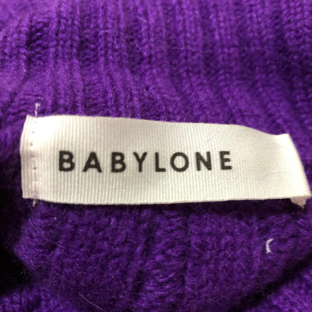 BABYLONE(バビロン)のBABYLONE タートルネックニット レディースのトップス(ニット/セーター)の商品写真